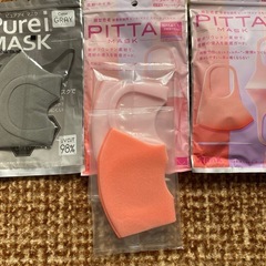 PITTA マスク パステル3枚入り　他　マスク6枚セットの画像