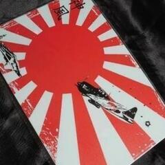 大日本帝国★神風 ★零戦★大日本帝国 ★複製★レトロ ★ブリキ看板の画像