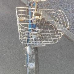 【取引先決定】26インチ　自転車　(青)
