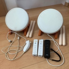 wii 太鼓の達人 タタコン2台 コントローラー セット