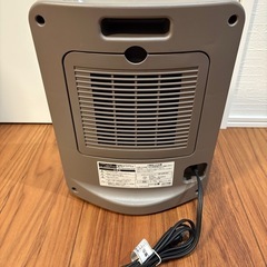 【決まりました】セラミックファンヒーター加湿機能付（スチーム式）の画像