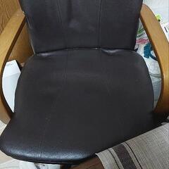 【最終価格】回転式レザーチェアの画像