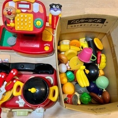 中古おままごとセット　アンパンマン　ミッキーの画像