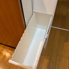 フタ付きゴミ箱 分別引出しステーションスの画像