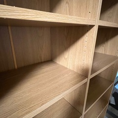 本棚（ベージュ）の画像