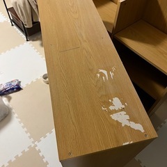 本棚（ベージュ）の画像