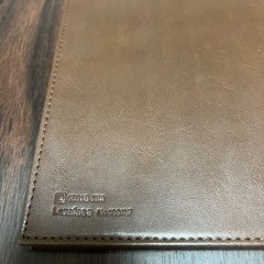 メニュー6冊セット！バラ売り可！キングジム レザフェス　メニューファイル 茶 A4の画像