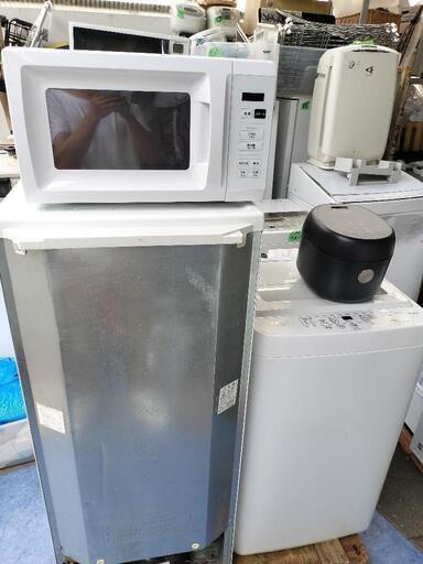 冷蔵庫、洗濯機、電子レンジセット