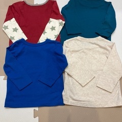 子供服　ロンT 長袖シャツ　80サイズ　の画像
