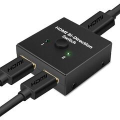 【4K安定版】HDMI 切替器 4K 60HZ hdmi Ver2.0 セレクター 1入力2出力/2入力1出力 双方向 HDCP 2.2 手動 切り替え PS4 Pro DVDプレーヤー HDTV対応の画像