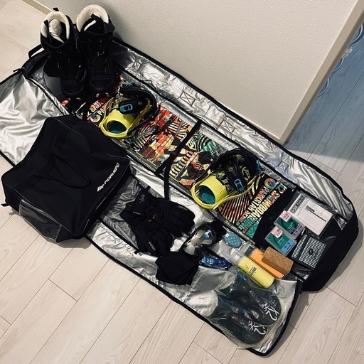 【決まりました】スノボ一式