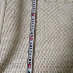 白色　籐チェスト(お話し中)の画像