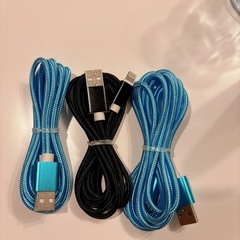 Lightningケーブル　3本セット　未使用