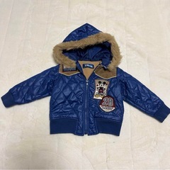 ディズニー　ミッキー　ベビー服 ベビーダウン　アウター　80の画像