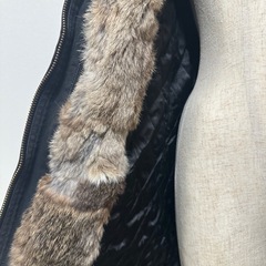 レディース　秋冬　ロングコート　ジャケット　黒の画像