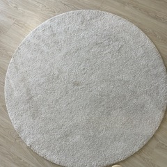 IKEA 白ベージュ カーペット