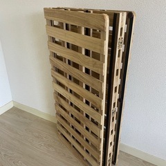 すのこベッド　らくらく布団干しに可能