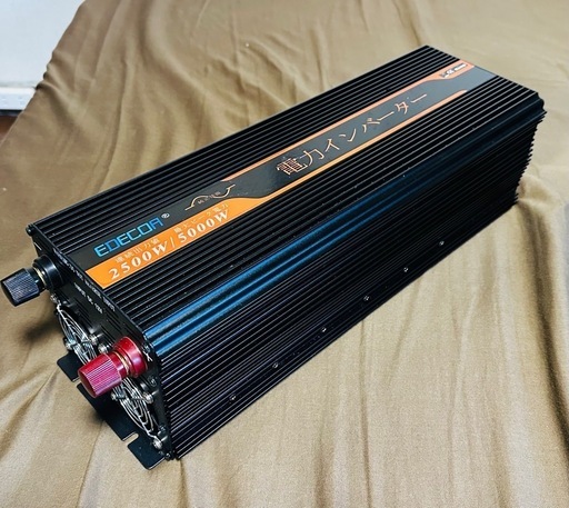 EDECOA インバーター 12V 2000W