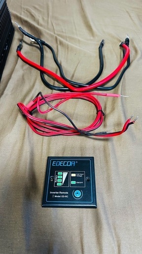 EDECOA インバーター 12V 2000W