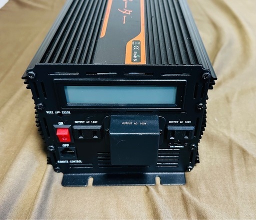 EDECOA インバーター 12V 2000W