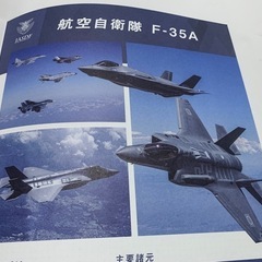 航空自衛隊 F-35A ペーパークラフト  