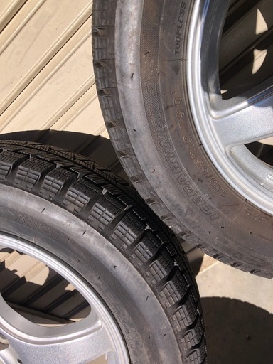 冬タイヤ ★ 155/65R13 ★ 2020年製 ★ バリ山4本組 ★ 13インチアルミ付き ★ 軽自動車