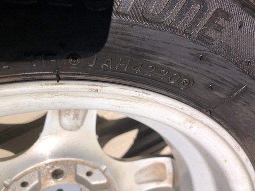 冬タイヤ ★ 155/65R13 ★ 2020年製 ★ バリ山4本組 ★ 13インチアルミ付き ★ 軽自動車