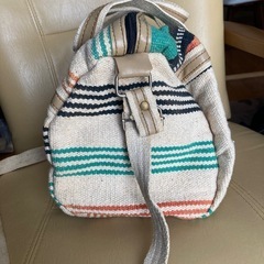 バリ製エスニックショルダーバッグの画像