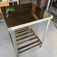 業務用調理台作業台 2段ステンレス製 テーブル幅60cm Use...