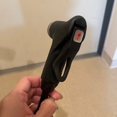 【受け渡し者決定】ロードバイク空気入れ、スタンドの画像