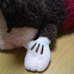 寝そべりミッキー　ぬいぐるみの画像