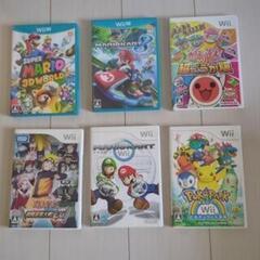 【ジャンク】だけど使えます！Wii U一式　と　ソフト６＋３の画像