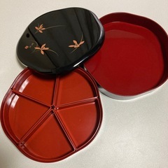 重箱　二段重ね　の画像