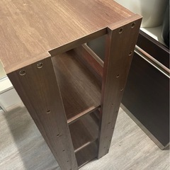 ウォルナットColorの棚の画像