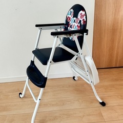 【美品】ハイローチェア テーブル付き KATOJI 　の画像