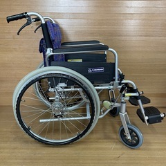 【車椅子】折りたたみ車椅子 カワムラサイクル LTK-12056057の画像
