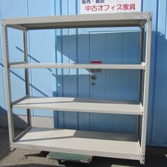 ボルトレスラック　1850ｘ600ｘ1830　ニューグレー　コクヨ製　