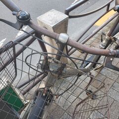 自転車 27インチ  自動点灯の画像