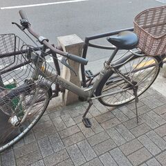 自転車 27インチ  自動点灯