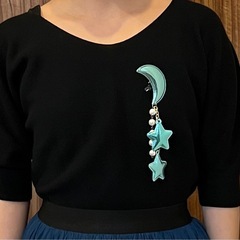 （中古・美品）ムーン・スター　クリップandピンの画像