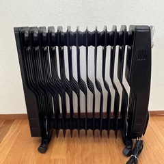 中古ながら綺麗なオイルヒーター