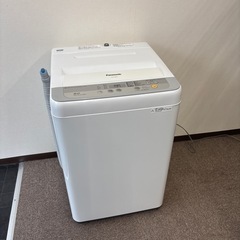 パナソニック　洗濯機　5キロ　