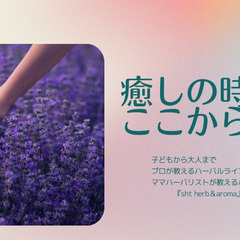 メディカルハーブ講座の画像