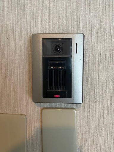 アイホンWF.DA インターホン　受け渡し人決まりました。