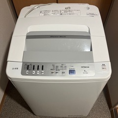 2016年製　日立全自動洗濯機　NW-R803 8k白い約束