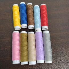 手芸材料　ハンドメイド　リボン　ボタン　糸　ビーズ　布の画像
