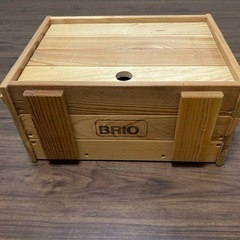 BRIO 希少な木箱付きの画像