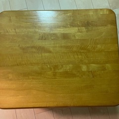折りたたみローテーブル天然木材