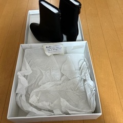 黒ショートブーツ　成人式・卒業式等にの画像