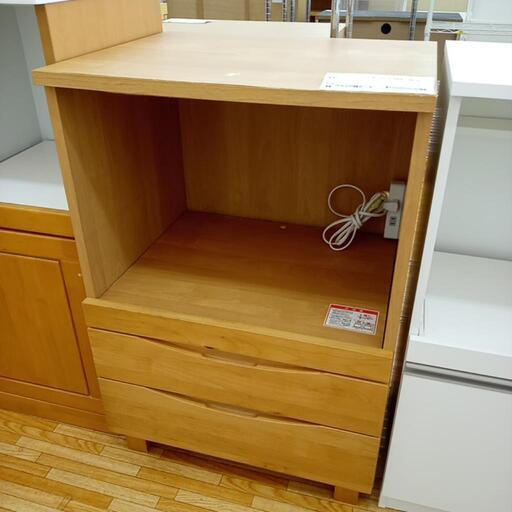 ★ジモティ割あり★ レンジ台　ナチュラル　クリーニング済　YJ4564